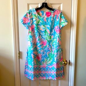 Brand new Lilly Pulitzer Blanca stretch romper. Never worn.